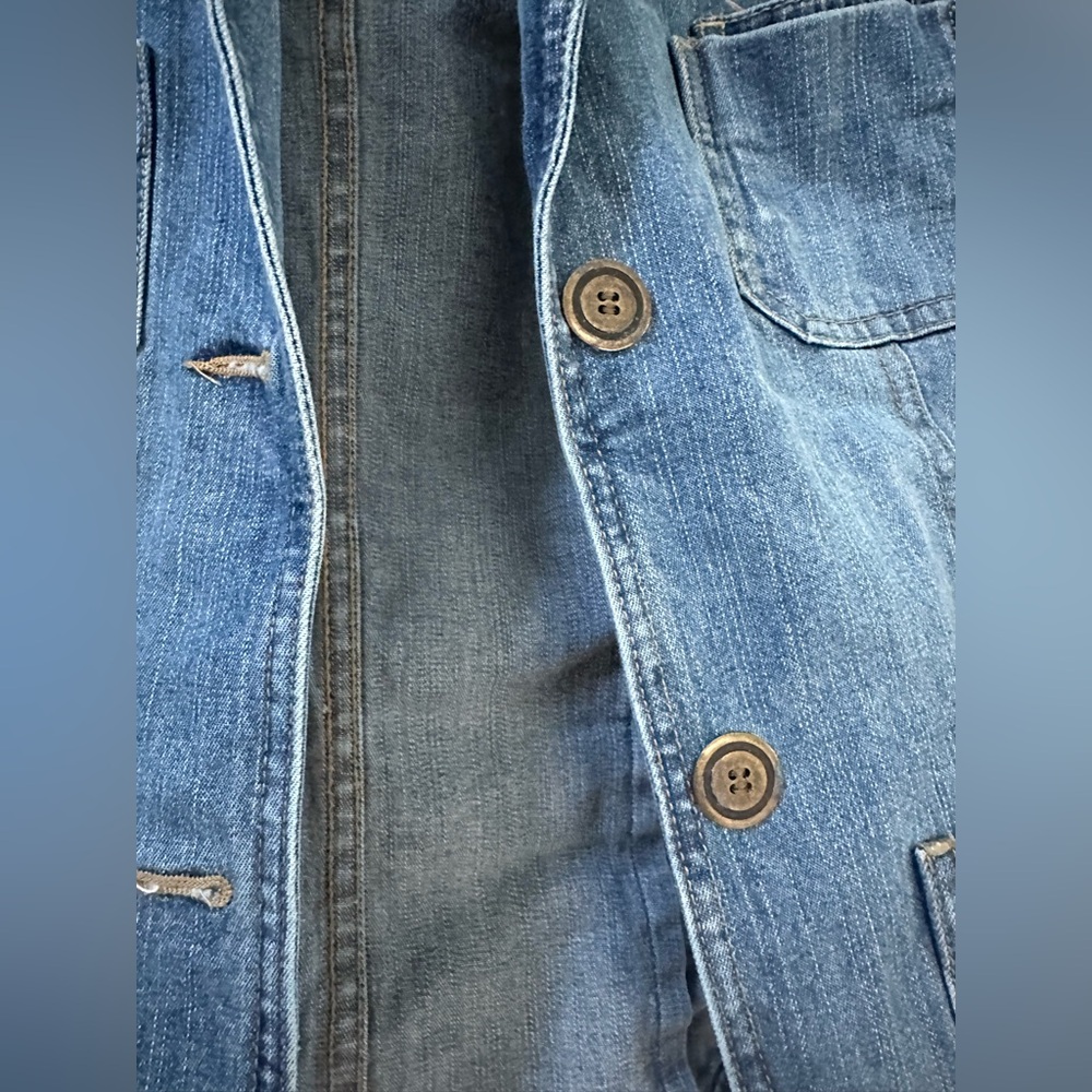 Style & Co Denim Jacket, EUC - Picture 2 of 5